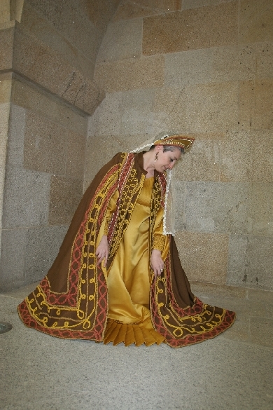 Traje De Invierno De Paseo De La Reina