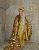 Traje De Invierno De Paseo De La Reina