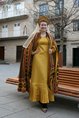 Traje De Invierno De Paseo De La Reina